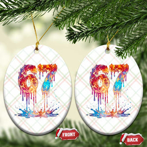Burning Six Seven Ceramic Ornament Drip Fire Flame Meme TS12 Print Your Wear