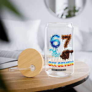 Water Fire Element Six Seven Glass Can Trendy Meme Gift TS12 Print Your Wear