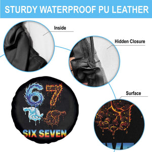 Water Fire Element Six Seven Spare Tire Cover Trendy Meme Gift TS12 Print Your Wear
