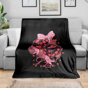 Funny The Game Of Love Six Seven Dice Meme Throw Blanket TS12 Print Your Wear