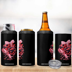 Funny The Game Of Love Six Seven Dice Meme 4 in 1 Can Cooler Tumbler TS12 Print Your Wear