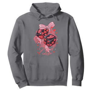 Funny The Game Of Love Six Seven Dice Meme Hoodie TS12 Charcoal Print Your Wear