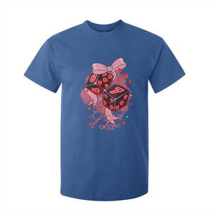 Funny The Game Of Love Six Seven Dice Meme T Shirt For Kid TS12 Royal Blue Print Your Wear