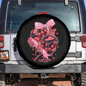 Funny The Game Of Love Six Seven Dice Meme Spare Tire Cover TS12 No hole Black Print Your Wear