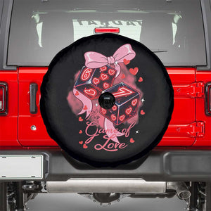 Funny The Game Of Love Six Seven Dice Meme Spare Tire Cover TS12 Black Print Your Wear