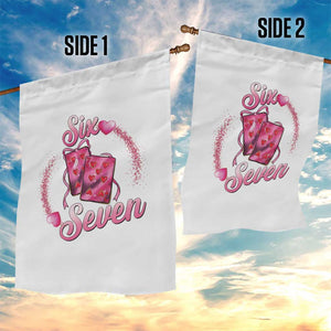Playing Cards 67 Of Hearts Garden Flag Six Seven Valentine Meme TS12 Print Your Wear