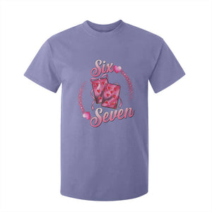Playing Cards 67 Of Hearts T Shirt For Kid Six Seven Valentine Meme TS12 Violet Print Your Wear