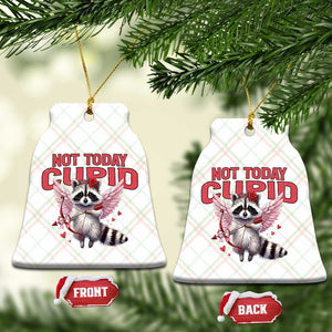 Funny Raccoon Cupid Anti Valentine Ceramic Ornament Not Today Cupid TS12 Print Your Wear
