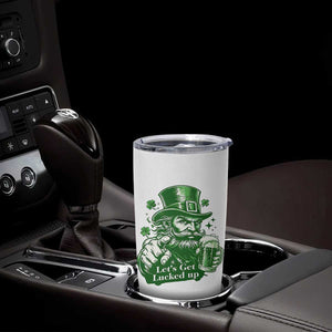 Lets Get Lucked Up Tumbler Cup St Patricks Day Party Humor TS12 Print Your Wear