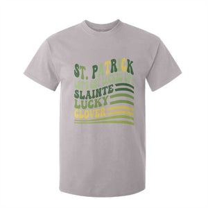 Lets Get Lucked Up T Shirt For Kid Funny St Patricks Day TS12 Ice Gray Print Your Wear