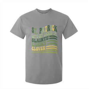 Lets Get Lucked Up T Shirt For Kid Funny St Patricks Day TS12 Sport Gray Print Your Wear