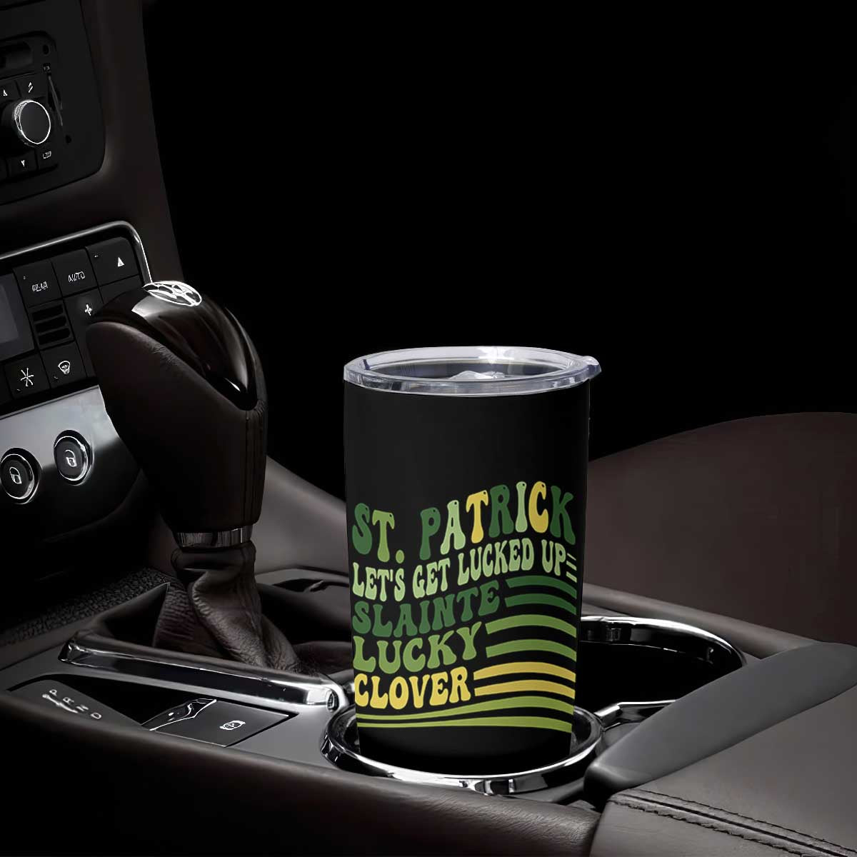Lets Get Lucked Up Tumbler Cup Funny St Patricks Day TS12 Print Your Wear