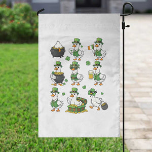 St Patricks Day Goose Crew Irish Celebration Garden Flag TS12 Print Your Wear