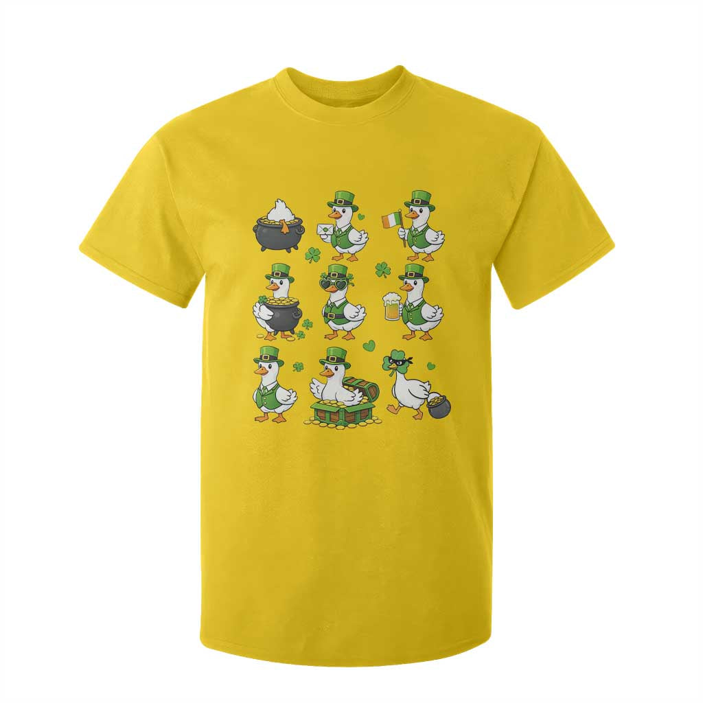 St Patricks Day Goose Crew Irish Celebration T Shirt For Kid TS12 Daisy Print Your Wear