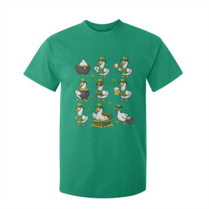 St Patricks Day Goose Crew Irish Celebration T Shirt For Kid TS12 Irish Green Print Your Wear
