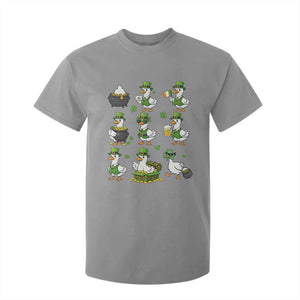 St Patricks Day Goose Crew Irish Celebration T Shirt For Kid TS12 Sport Gray Print Your Wear