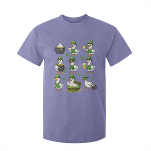 St Patricks Day Goose Crew Irish Celebration T Shirt For Kid TS12 Violet Print Your Wear
