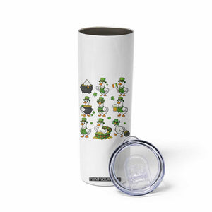 St Patricks Day Goose Crew Irish Celebration Skinny Tumbler TS12 Print Your Wear