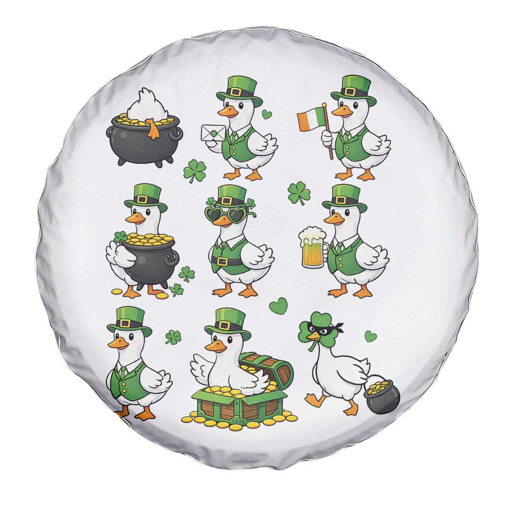 St Patricks Day Goose Crew Irish Celebration Spare Tire Cover TS12 Print Your Wear