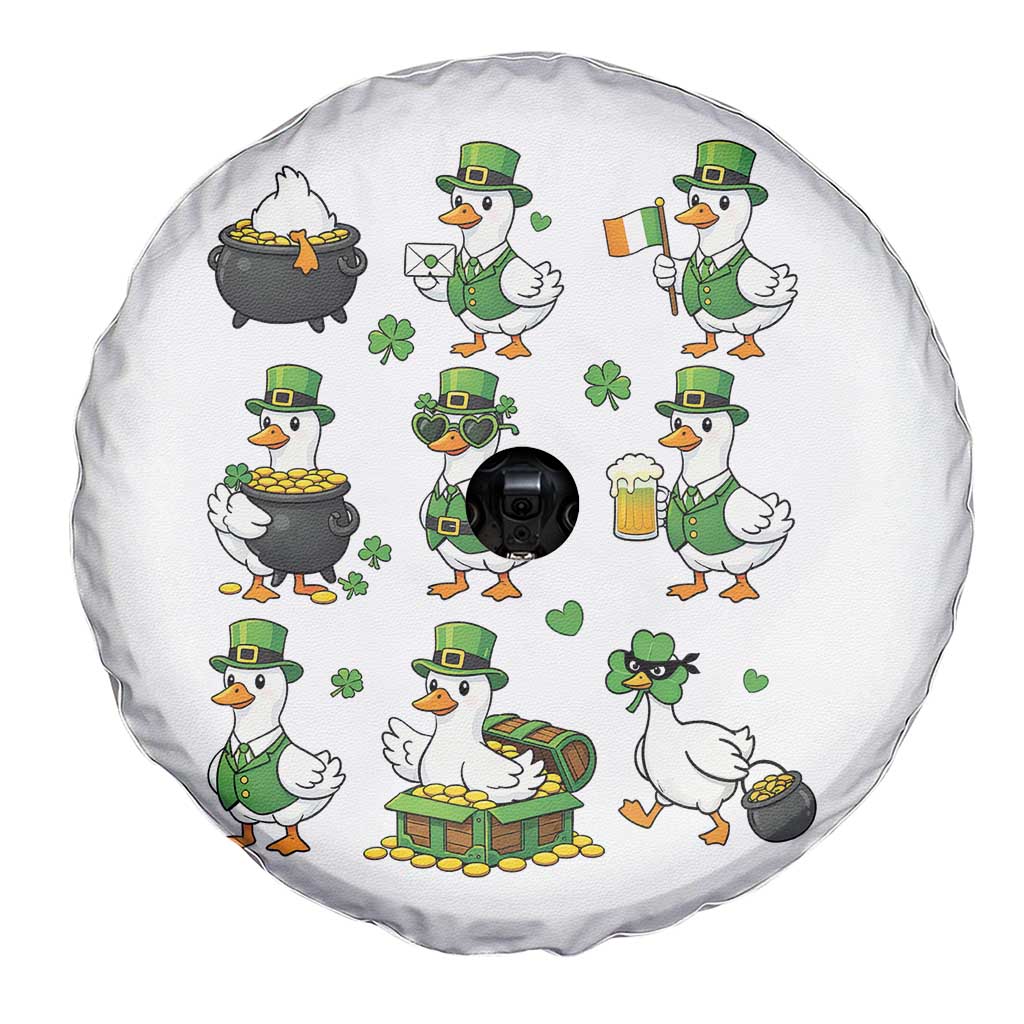 St Patricks Day Goose Crew Irish Celebration Spare Tire Cover TS12 Print Your Wear