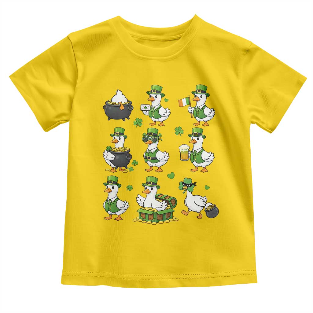 St Patricks Day Goose Crew Irish Celebration Toddler T Shirt TS12 Daisy Print Your Wear