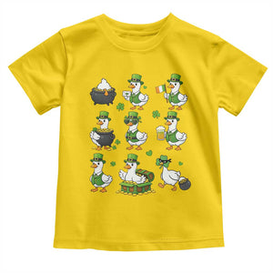 St Patricks Day Goose Crew Irish Celebration Toddler T Shirt TS12 Daisy Print Your Wear