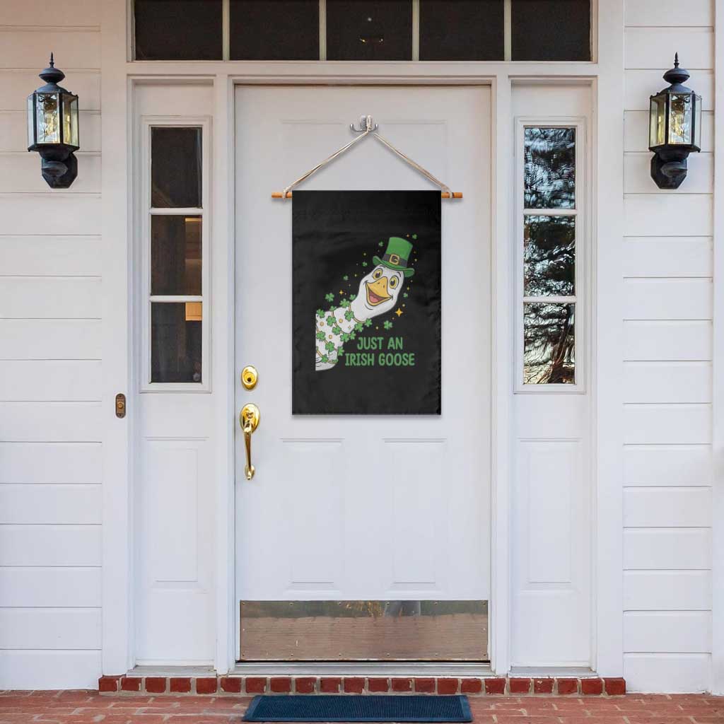 Just An Irish Goose Garden Flag Funny St Patricks Day TS12 Print Your Wear