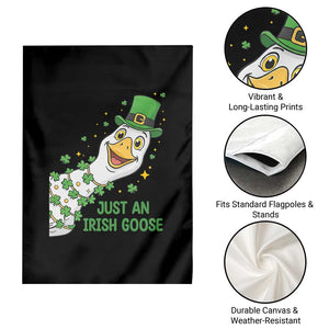 Just An Irish Goose Garden Flag Funny St Patricks Day TS12 Print Your Wear
