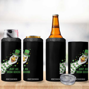Just An Irish Goose 4 in 1 Can Cooler Tumbler Funny St Patricks Day TS12 Print Your Wear