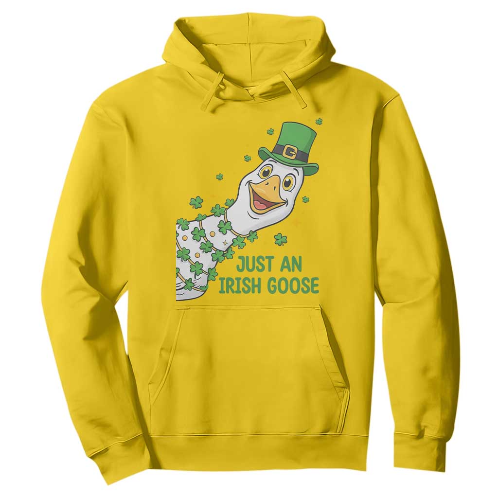 Just An Irish Goose Hoodie Funny St Patricks Day TS12 Daisy Print Your Wear