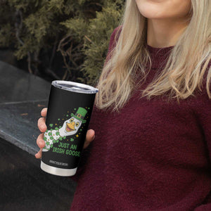 Just An Irish Goose Tumbler Cup Funny St Patricks Day TS12 Print Your Wear
