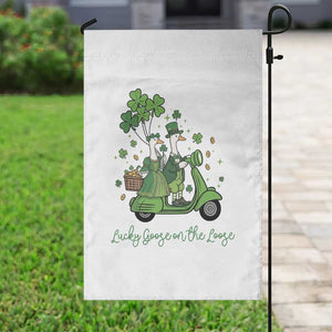 Lucky Goose On The Loose Garden Flag St Patricks Day Irish Pride TS12 Print Your Wear