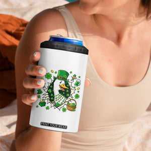 Funny Silly Irish Goose 4 in 1 Can Cooler Tumbler St Patricks Day Celebration TS12 Print Your Wear