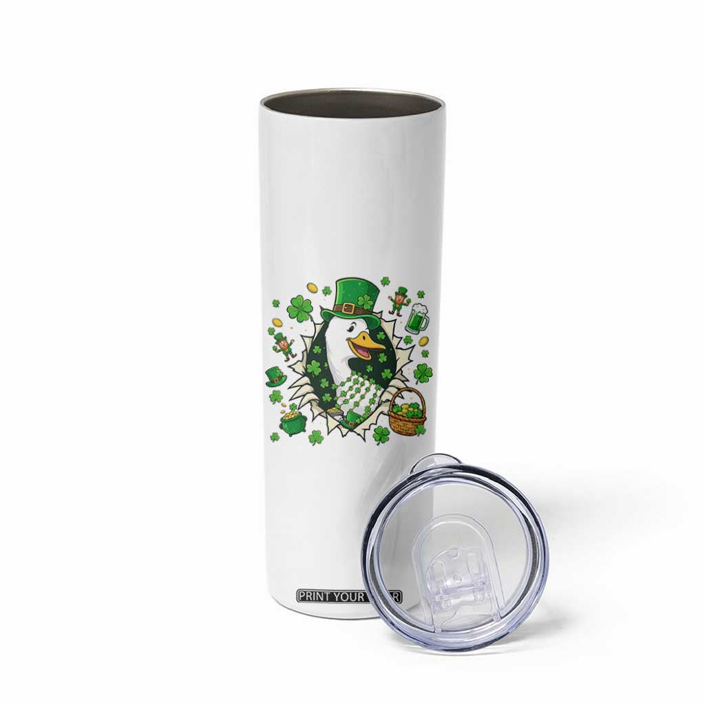 Funny Silly Irish Goose Skinny Tumbler St Patricks Day Celebration TS12 Print Your Wear