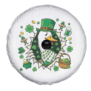 Funny Silly Irish Goose Spare Tire Cover St Patricks Day Celebration TS12 Print Your Wear