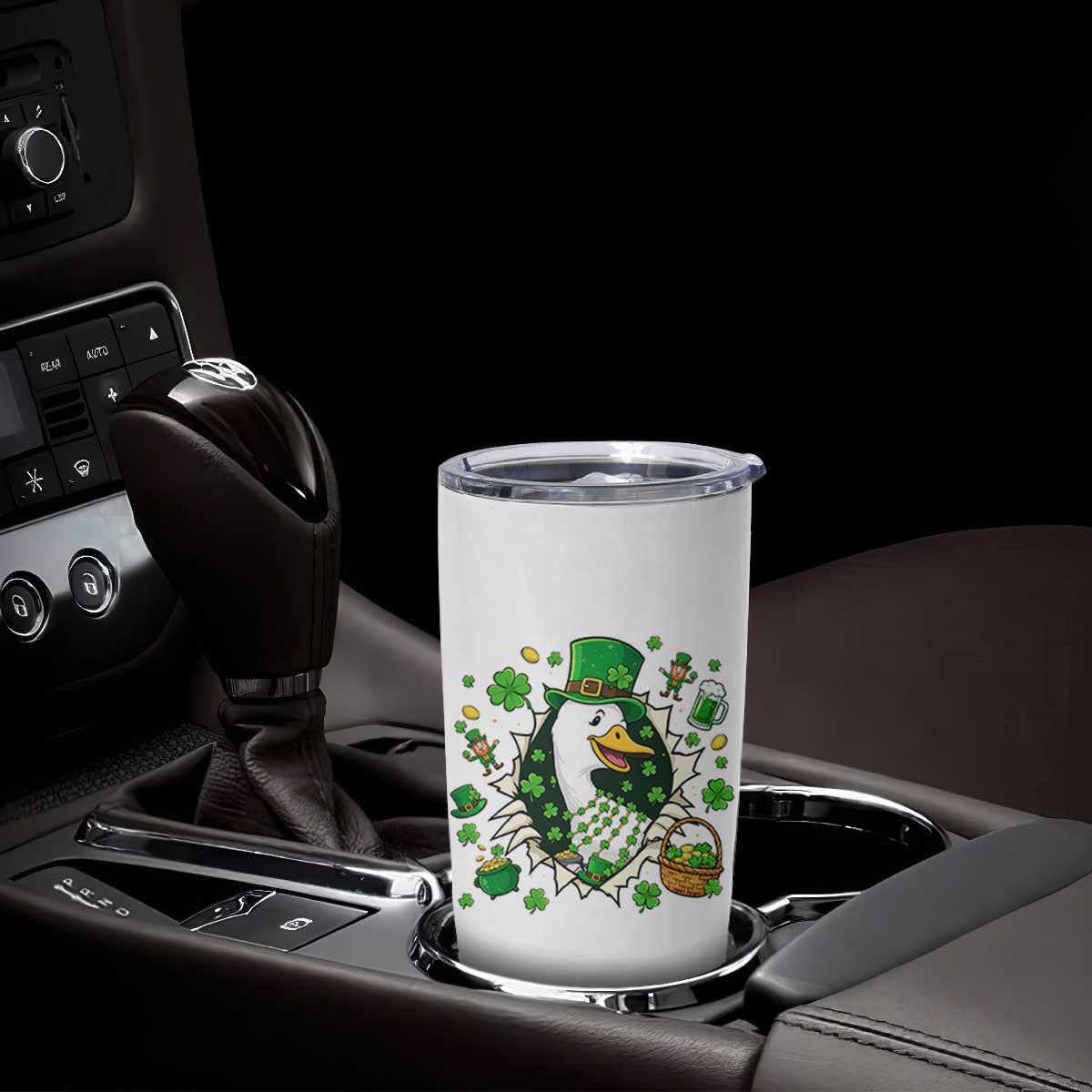 Funny Silly Irish Goose Tumbler Cup St Patricks Day Celebration TS12 Print Your Wear