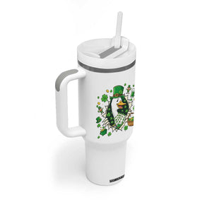 Funny Silly Irish Goose Tumbler With Handle St Patricks Day Celebration TS12 Print Your Wear