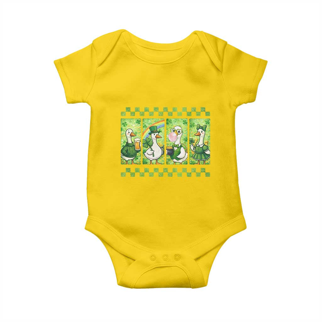 Funny Silly Irish Goose Baby Onesie St Patricks Day Goose Lover Gift TS12 Daisy Print Your Wear