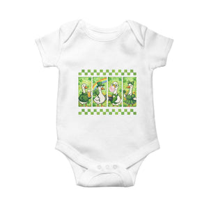 Funny Silly Irish Goose Baby Onesie St Patricks Day Goose Lover Gift TS12 White Print Your Wear