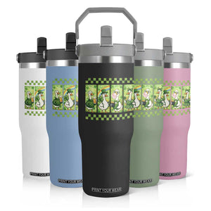 Funny Silly Irish Goose Flip Straw Tumbler St Patricks Day Goose Lover Gift TS12 Print Your Wear