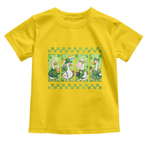 Funny Silly Irish Goose Toddler T Shirt St Patricks Day Goose Lover Gift TS12 Daisy Print Your Wear