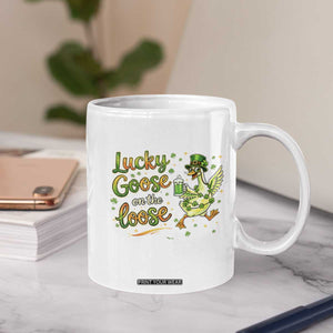 Retro Clover Duck Coffee Mug Lucky Goose On The Loose TS12 Print Your Wear