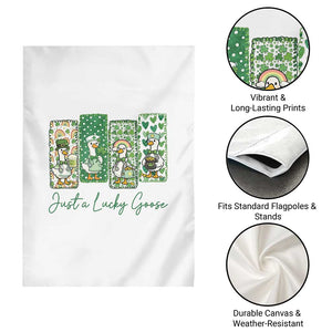 Just A Lucky Goose Nurse Garden Flag St Patricks Day Gift TS12 Print Your Wear