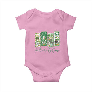 Just A Lucky Goose Nurse Baby Onesie St Patricks Day Gift TS12 Light Pink Print Your Wear