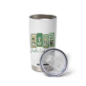 Just A Lucky Goose Nurse Tumbler Cup St Patricks Day Gift TS12 Print Your Wear
