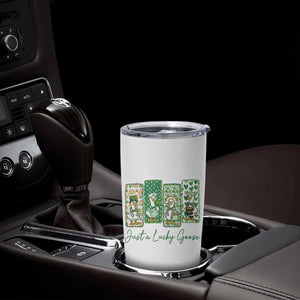 Just A Lucky Goose Nurse Tumbler Cup St Patricks Day Gift TS12 Print Your Wear