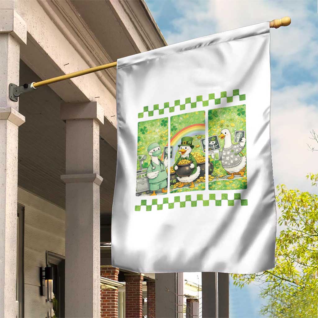 Funny Goose Radiologic Technologist Garden Flag St Patricks Day Gift TS12 Print Your Wear