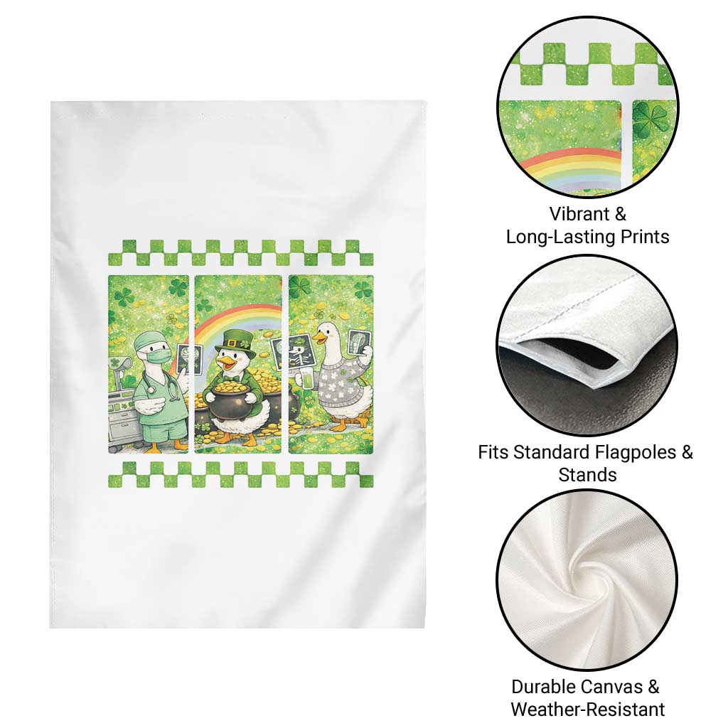 Funny Goose Radiologic Technologist Garden Flag St Patricks Day Gift TS12 Print Your Wear