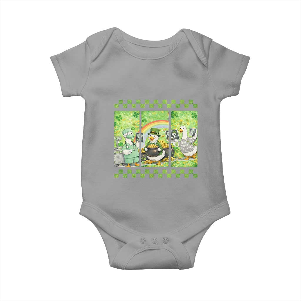 Funny Goose Radiologic Technologist Baby Onesie St Patricks Day Gift TS12 Sport Gray Print Your Wear