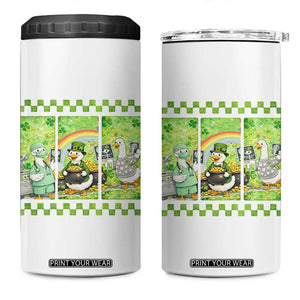 Funny Goose Radiologic Technologist 4 in 1 Can Cooler Tumbler St Patricks Day Gift TS12 One Size: 16 oz White Print Your Wear